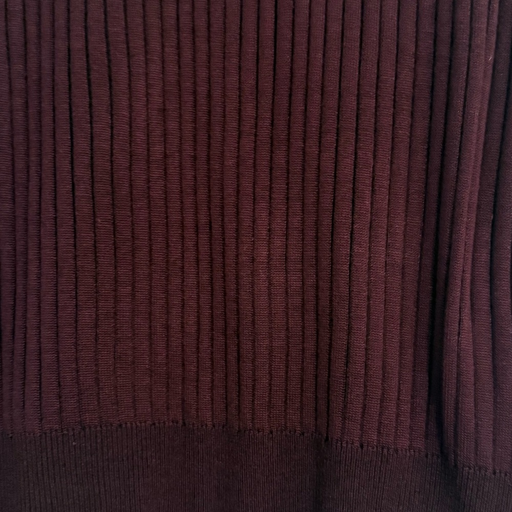 Calvin Klein Dark Plum Sweater Vest - Picture 5 of 7